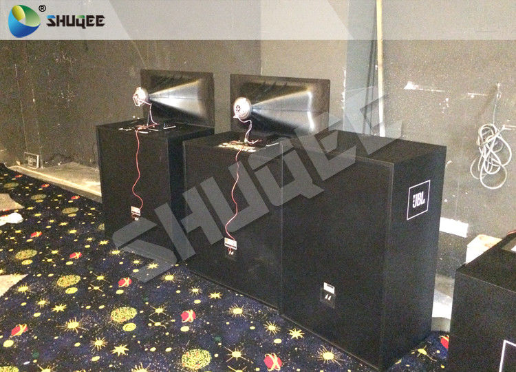 China Black Luxury Motion Chair 7D Motion System Arc Screen Can Help Installation factory