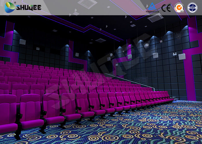 Cinema 3d Film Sound Vibration Movie Theater Seats With Epson Projector