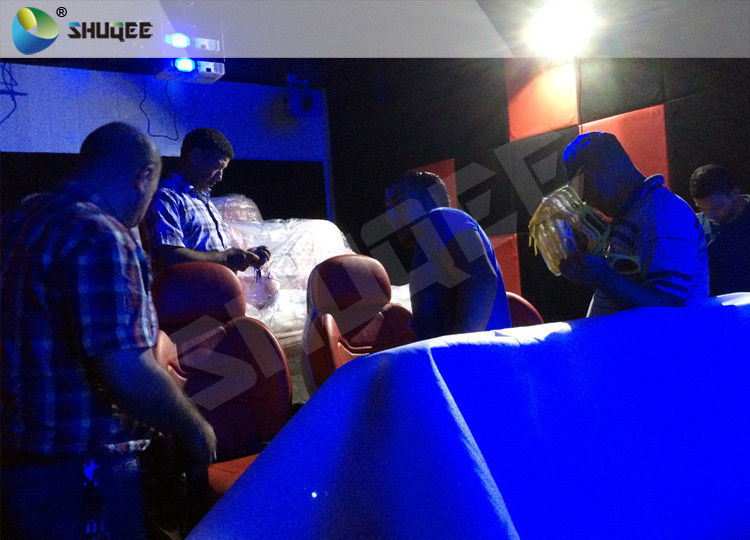 China Immersive 5D Movie Theater Cinema 1 Year  Warranty High Identify Projector Capacity 2-12 Persons factory