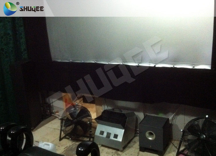 China Electronic 5D Theater Equipment 9 Seats 5D Cinema Luxury Motion Seat factory