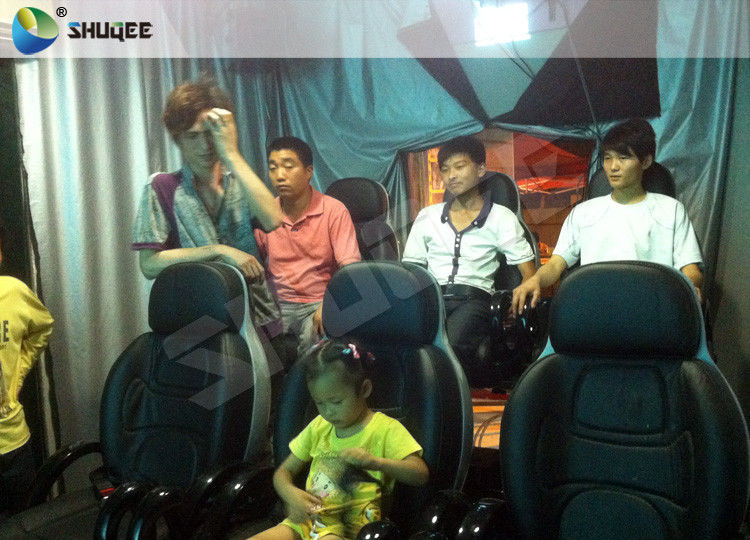 Attractive Interactive 7D Movie Theater Durable 7D Seats For Amusement Park