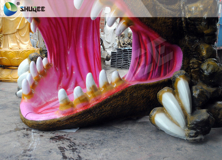 Theater  5D Solution System 5D Movie Theater Motion Chairs With Water, Jet, Vibration, Leg Sweep Special Effect