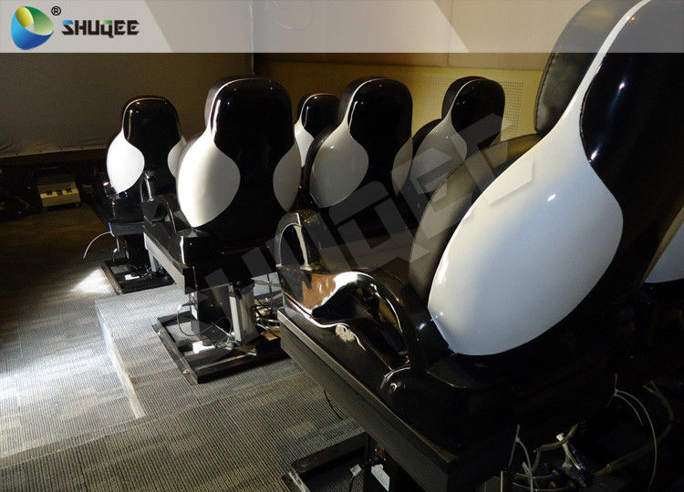 Commercial Park 5D Movie Theater With Portable Cabin / 3D Glasses 0