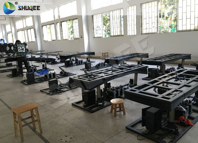 Attractive Interactive 7D Movie Theater Durable 7D Seats For Amusement Park 0