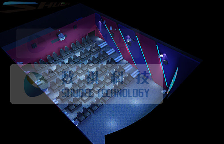 5.1audio Luxury 4D cinema system with Motion Chair and Pneumatic System