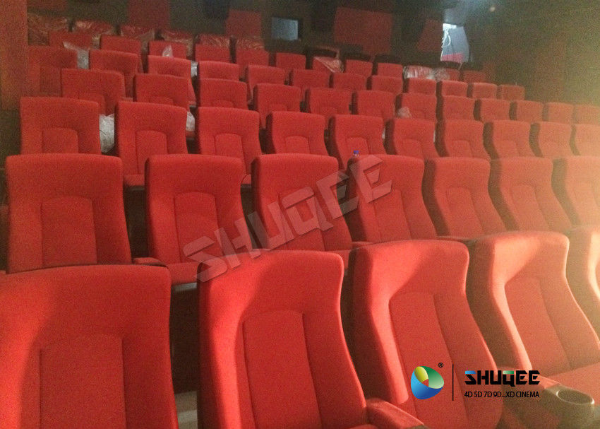 120 Seats Sound Vibration Cinema With Vibration Chairs Special Effect