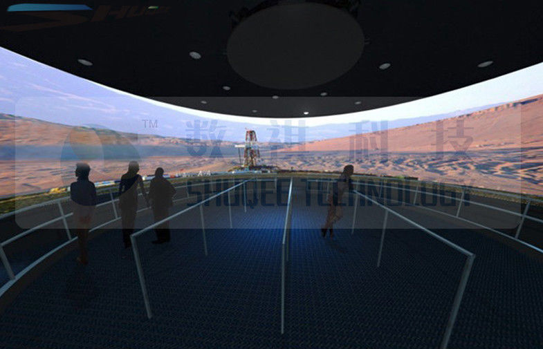 China 360 Degree XD Theatre 12 Projectors Top Technology Amazing Theater Effect factory