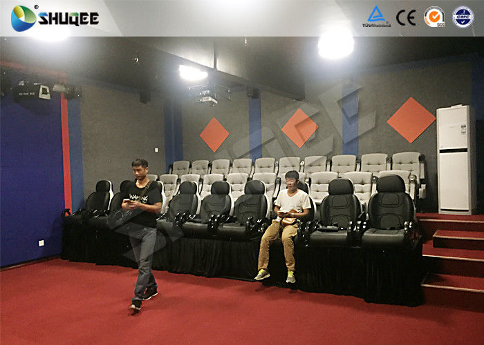 China 4D 5D 6D 7D Movie Cinema Theater System Amusement With Water Spray / Fragrance Effect factory