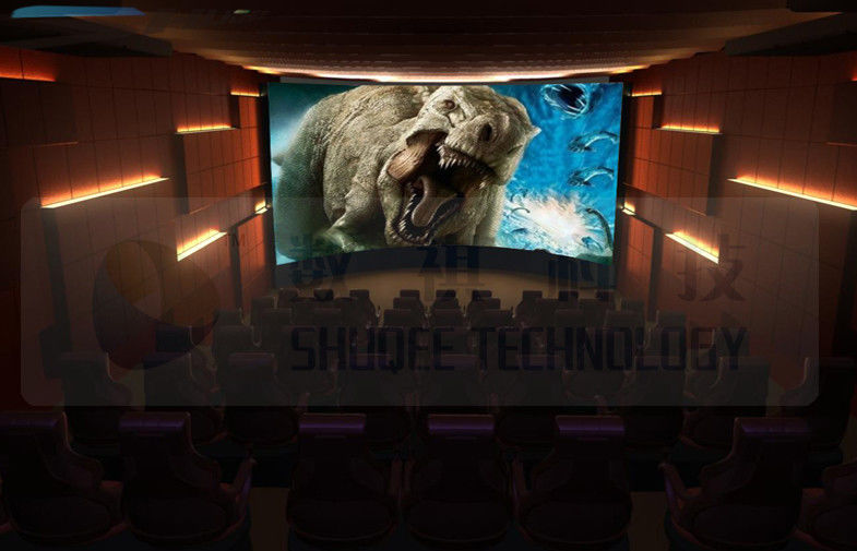 China 6 DOF 5D Movie Theater Motion Chair Seat and 5.1 Audio System factory