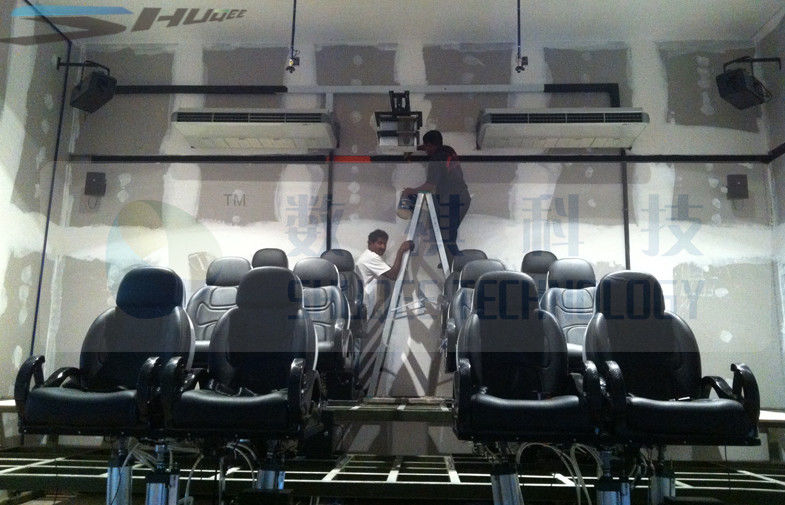 China Projectors 5d Movie Theater Motion Chair With Screen System factory