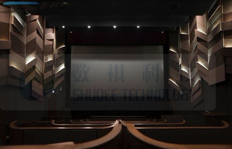 Indoor 4D Movie Theater Simulation System Wind / Lightning