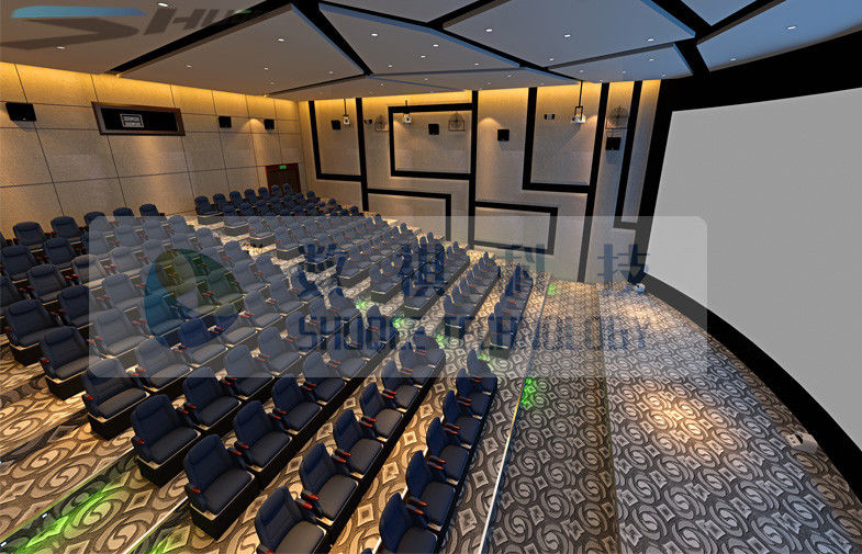 Commercial Electric 4D Cinema Theater For Scenic Sport / 4D Amusement Park 0