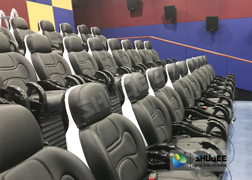 80 Movies 5D Simulator For Center Park With Black & Luxury 5D Motion Seat
