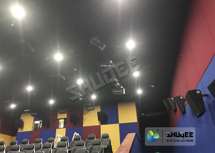 Entertainment Genuine Leather Motion Chairs XD Theatre In 4XD Cinema Hall