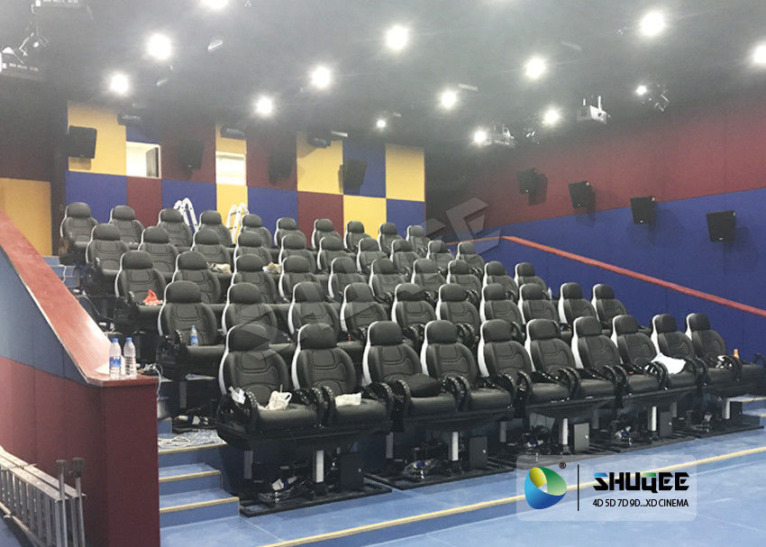 Entertainment Genuine Leather Motion Chairs XD Theatre In 4XD Cinema Hall