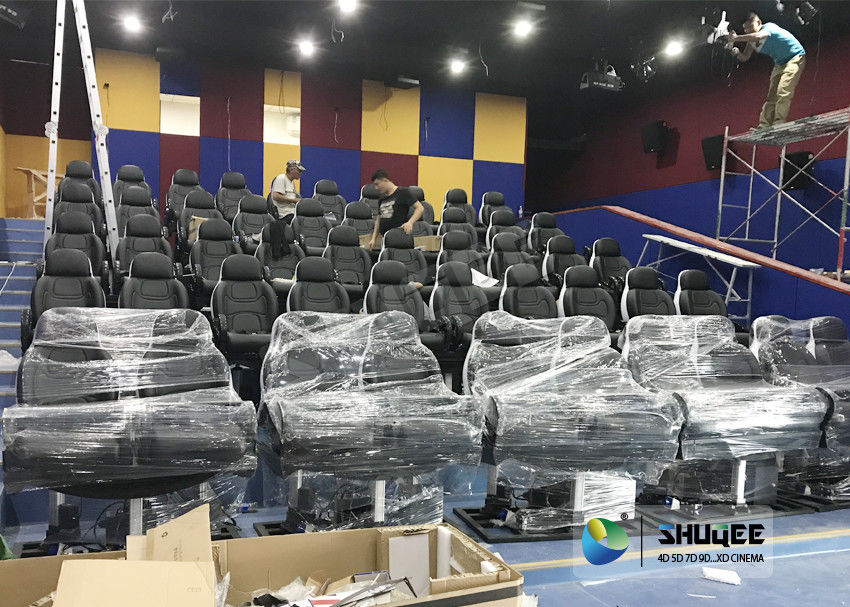 China Museum 5D Cinema Theater With 3D physical and Environmental Effects factory