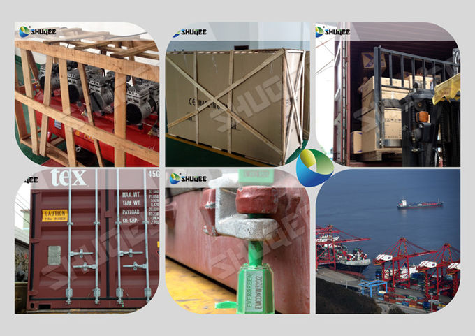 Children 7D / 12D / 5D Movie Theater With Simulators Spray Snow Bubble Wind 2