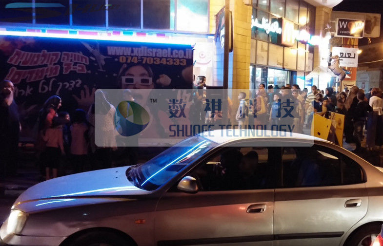 China Exciting 7D Cinema System In shopping Mall With Special Effects factory