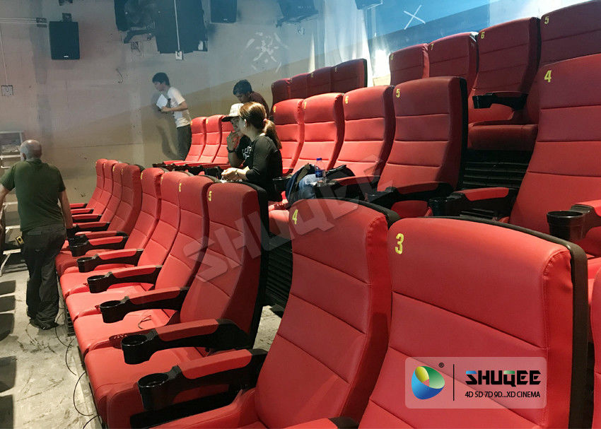Immersive 4D Cinema Equipment With Electric System And Customized Seats Number 0
