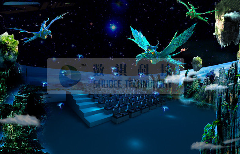 China Large 5D Movie Theater With Special Effects And 7.1 Sound System factory
