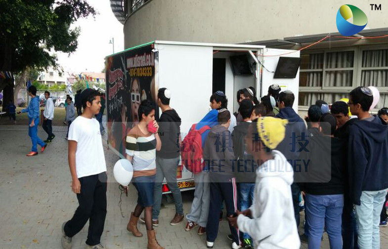 Indoor 3 Seater Shooting Gun Game 7D Cinema Movie Theater Interactive Machine 3