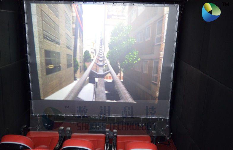 Pneumatic / Hydraulic Motion Theater Chair , Electronics Dynamic System