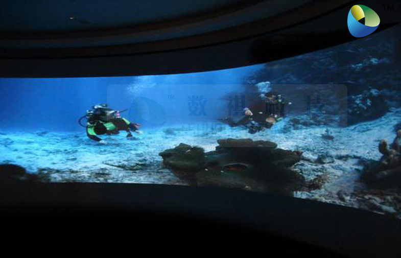 Customized High Definition 5D Cinema Equipment With Curved Screen