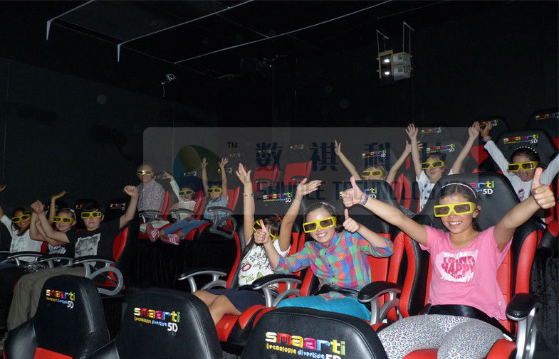 Park Circular , 4D Cinema System Of X-Max Screen For Indoor