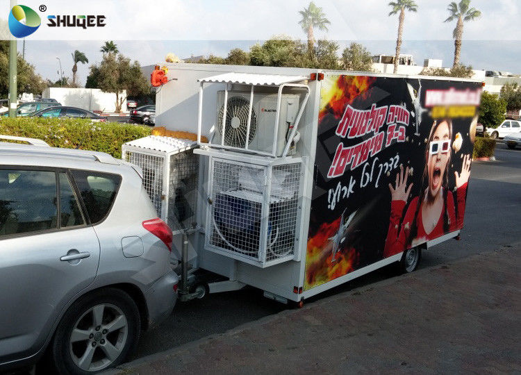 China Flexible Truck Electric System 5D Movie Theater / 5D Cinema Chair factory