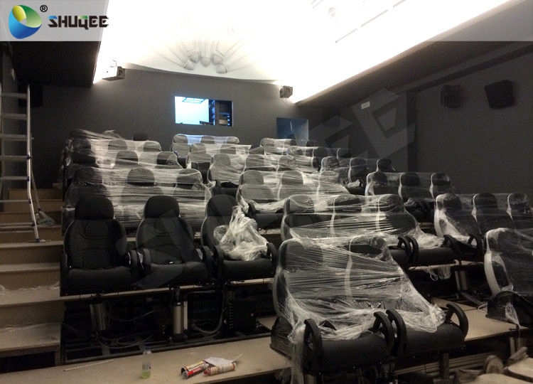 Supermarket 7D Movie Theater Fully Equipment Electric System Customized Logo