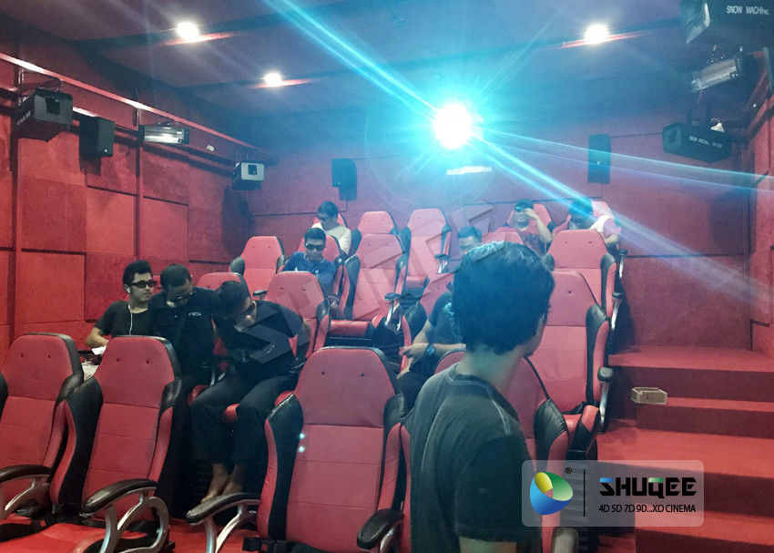 Durable 5D Cinema System In Shopping Mall / Electronic 5D Motion Control System 0