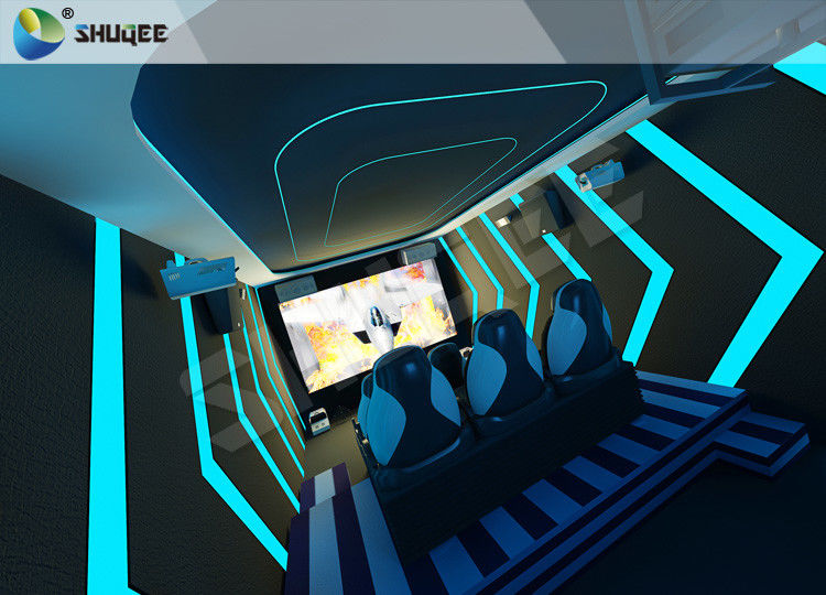 China Interactive Mobile 7D Cinema System With Digital Environmental Effects factory