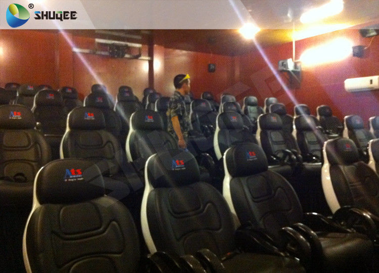 Integrating Simulating Luxury Cabin Box 5D Cinema System With Fiber Glass Material