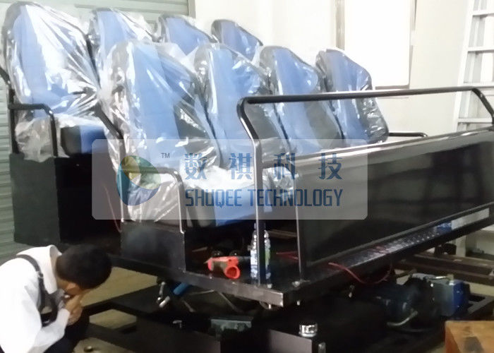 China Exciting Amazing 5D Simulator With Six Degrees Of Freedom Motion Chairs factory