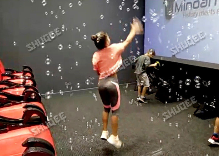 Interactive 7D Movie Theater / 5D Motion Cinema Motion Seat Theater Simulator Amazing