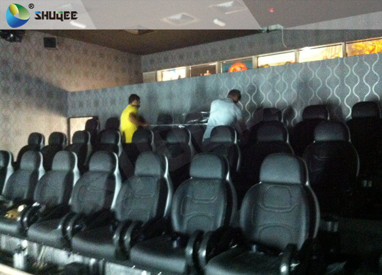9 Seats 5D Movie Theater 3 Luxury Chair 3 Rows Standard Motion Cinema Simulator 0