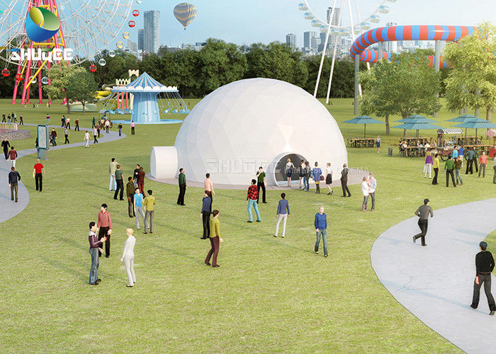 Immersive Projection Dome 5D Movie Theater For Amusement Park SGS GMC