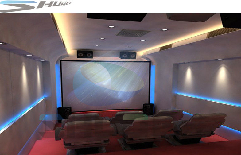Truck Simulation Mini Mobile 5D Cinema With 6 , 9 , 12 Seats