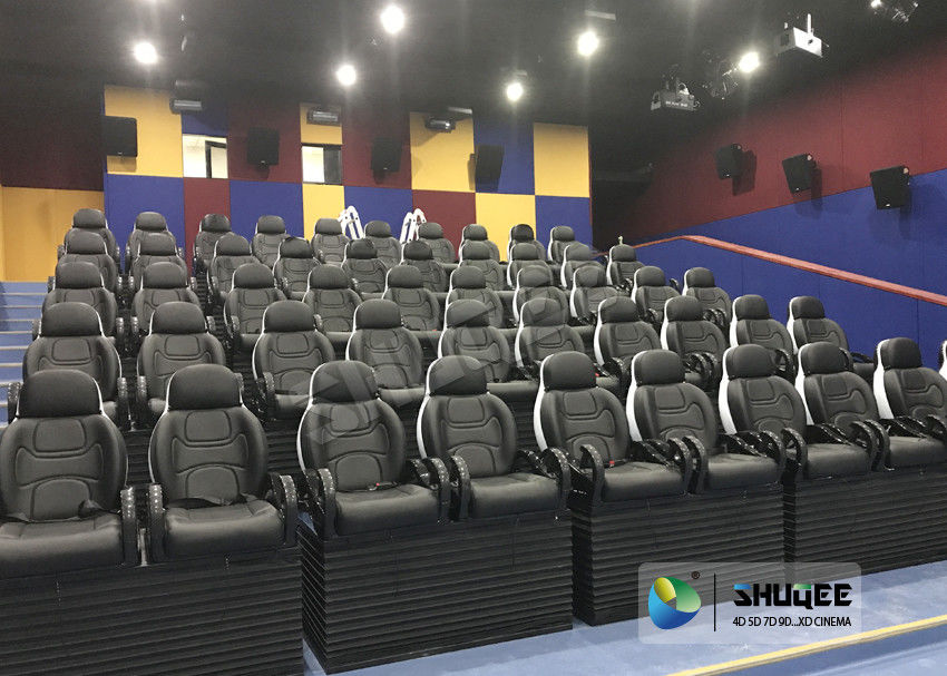 5D Cinema Movie Theater Motion Seating With Pneumatic or Electronic Effects