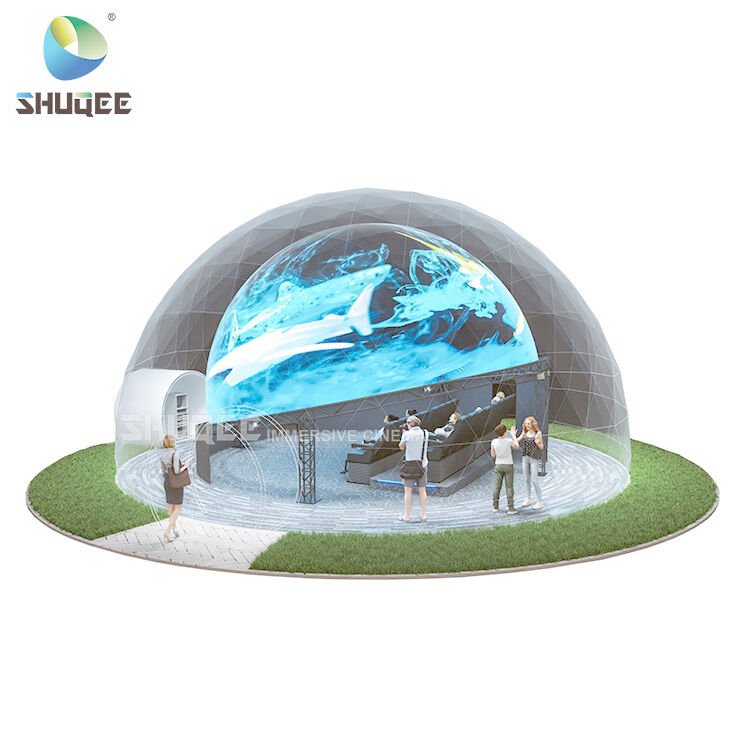 4DM Dome Cinema Full Dome Screen Movie Theater with Electric Motion Seat 7