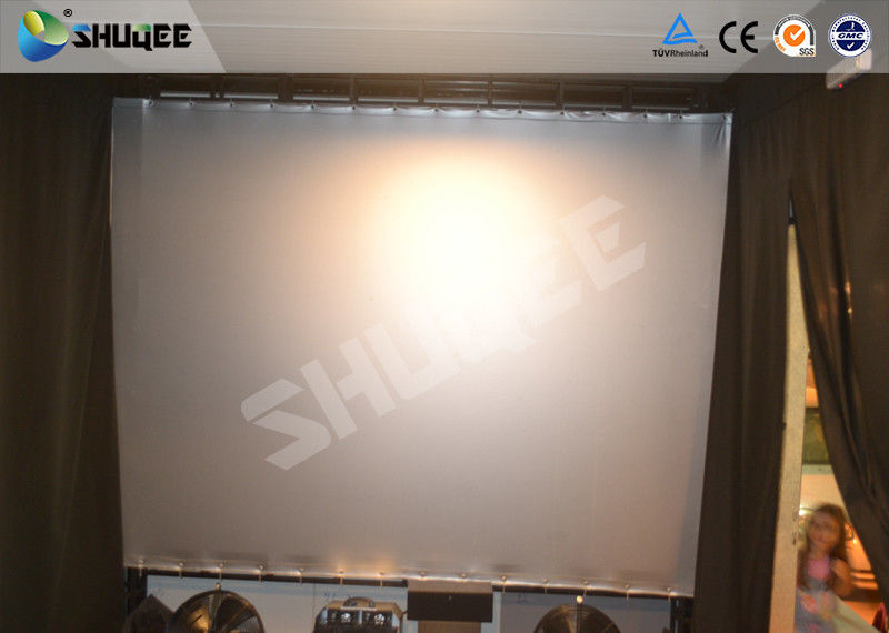 Entertainment Equipment Type Of 7d Movie Theater , Mobile Cinema , Flexible Cabin