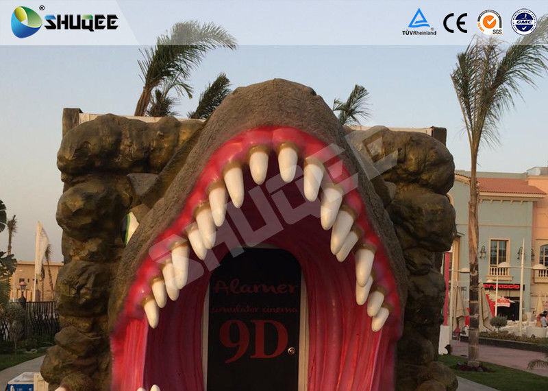 6D Mobile theater with whole motion equipment ,more excited and special design