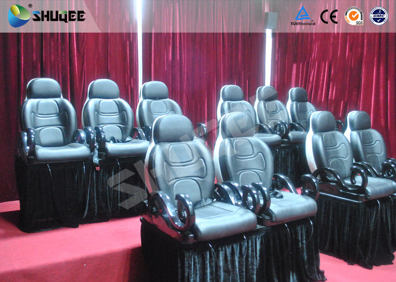 Small 5D movie theater Realistic action effects cinema with motion chair