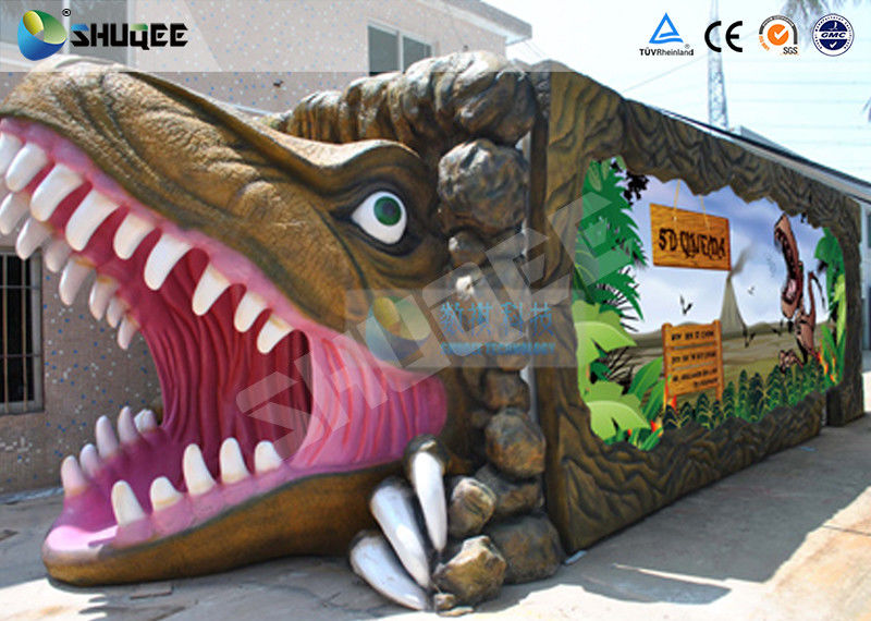 Dinosaur 7D Movie Theater Special Effect System For Shopping Center