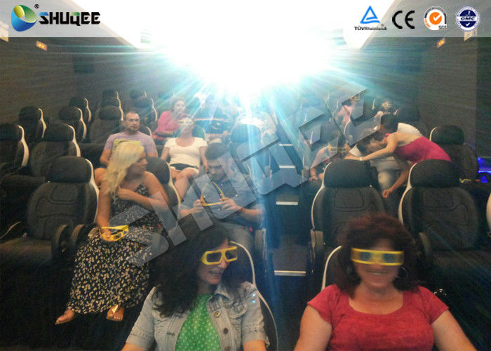 ISO Certificate 5d Theater System / 5D Cinema System 24 People Mobile Movie Theater
