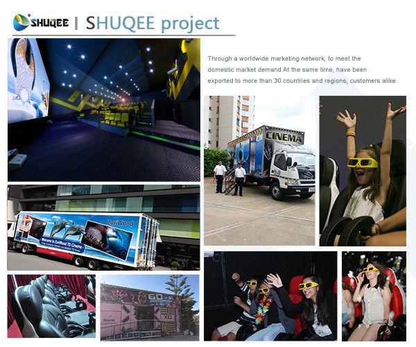 Large Arc Screen 4D Cinema Equipment 4D Movement Chair 7.1 Sound System 0