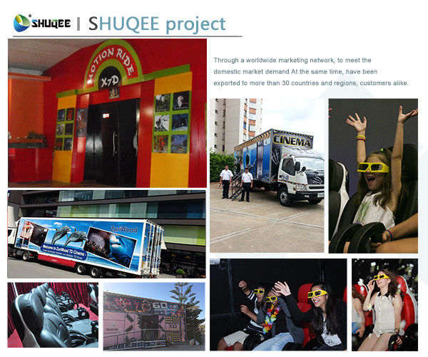 Pakistan Project Digital Cinema Equipment With 4D System Cinema Chair 0