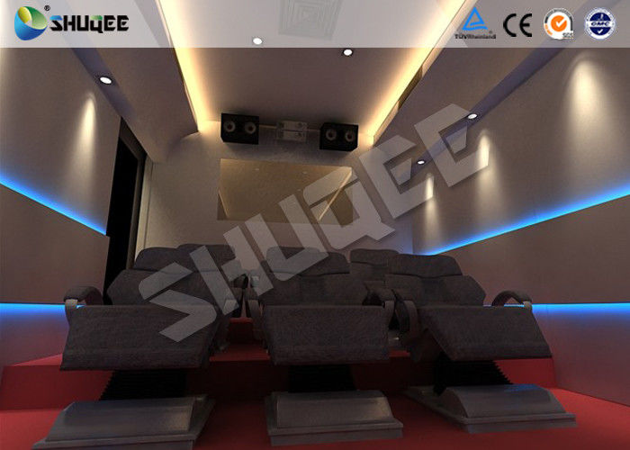 6 Effects 5D Movie Theater Pneumaitc Hydraulic  Electric Motion System Chair