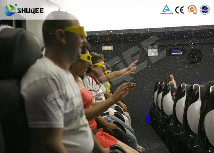 China Simulator System 5D Theater System Motion Chair Special Effect Bubble / Wind / Snow factory