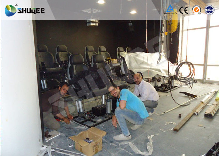 Silver Flat / Curved Screen 5D Movie Theater Washable Durable Easy Installation